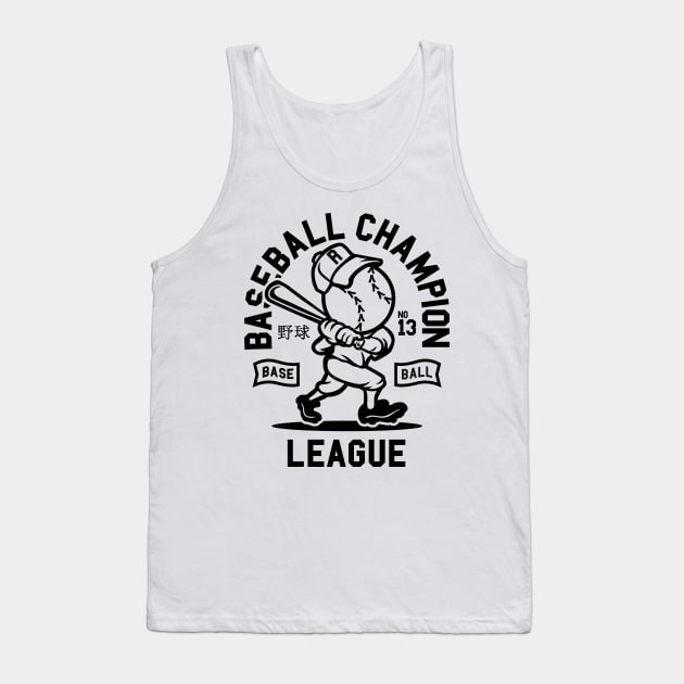 Baseball Champion Tank Top by Z1